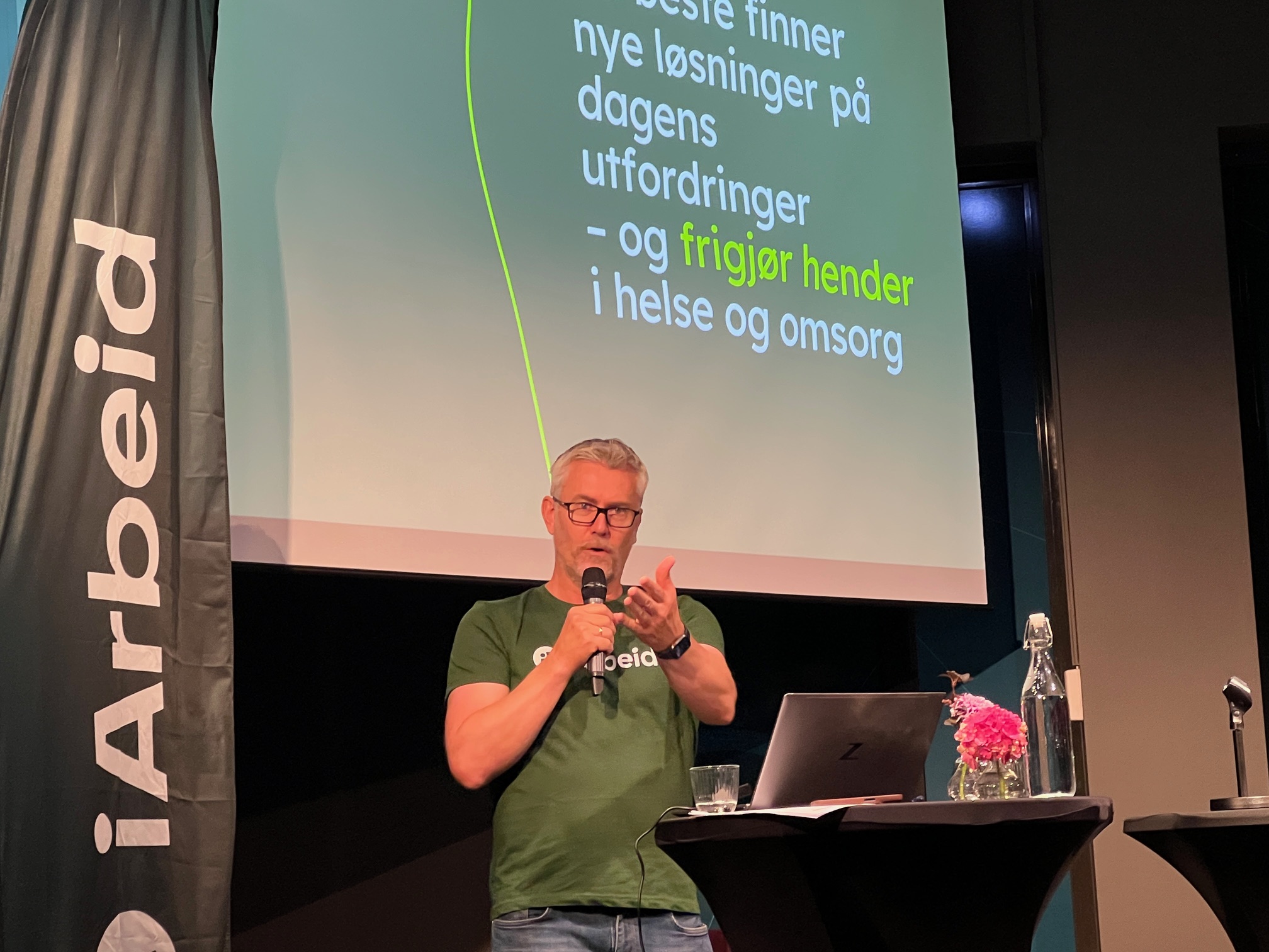 Onar Aanestad, direktør i iArbeid, på Arendalsuka 2025