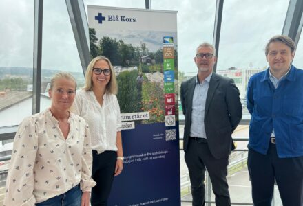 Blå kors arbeid & inkludering blir medlem i iArbeid