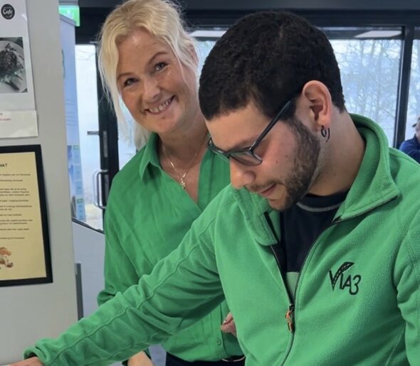 Ann-Kristin Bønøgård og Victor.