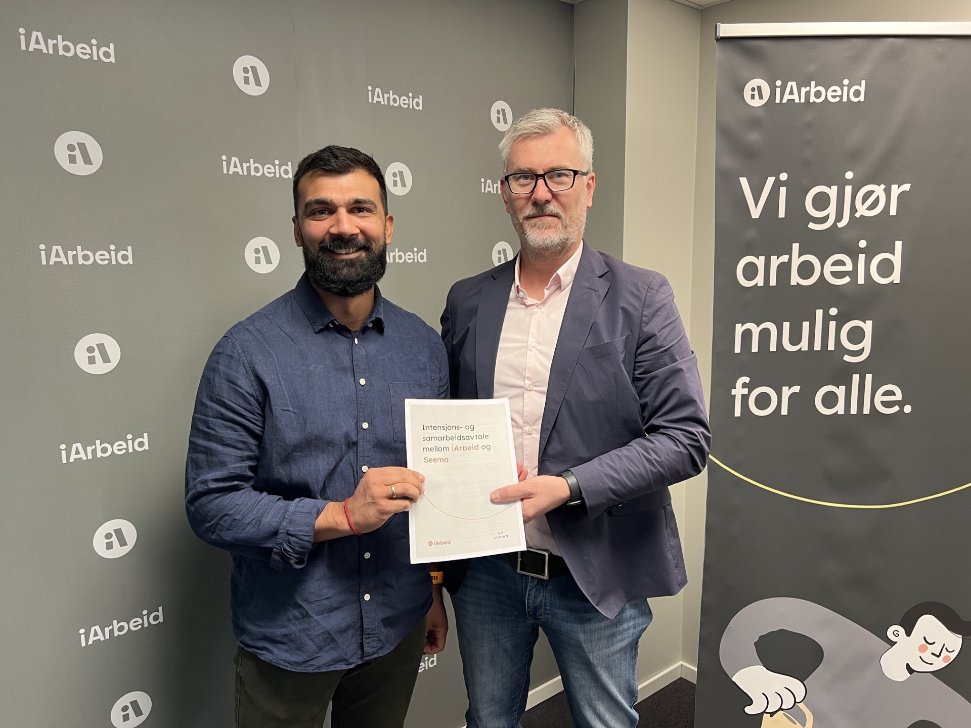 Manav Rihel Kumar og Onar Aanestad