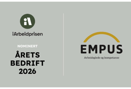 Empus AS er nominert til Årets iArbeidbedrift 2026